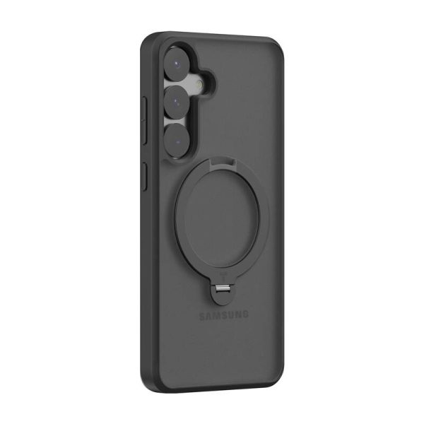 Torras Ostand Spin Series Phone Case for Samsung S25+ (black) - Image 2