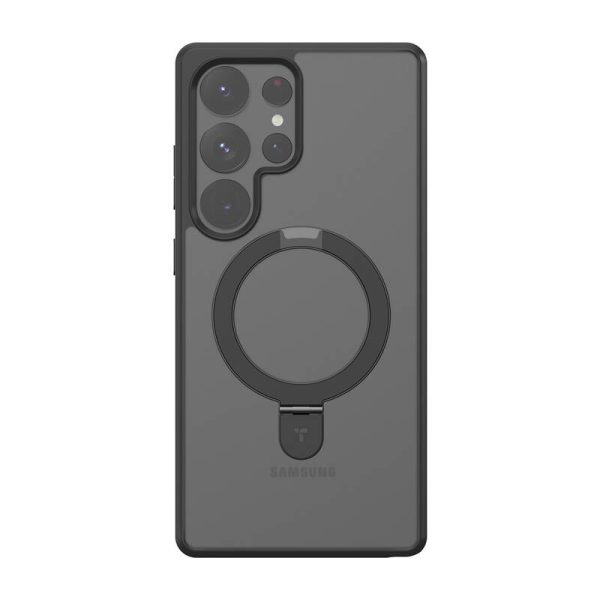 Torras Ostand Series Phone Case for Samsung S25 Ultra (black) - Image 2