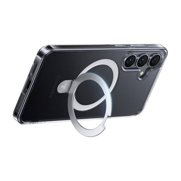 Torras Ostand Series phone case for Samsung S25+ (transparent) - Image 2