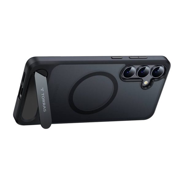 Torras Phone Case Pstand Series do Samsung S25+ (black) - Image 2