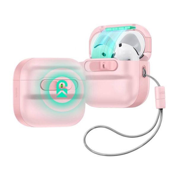 ESR Pulse protective case for AirPods 4 headphones (pink) - Image 2