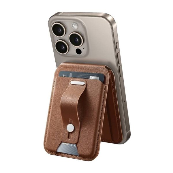 ESR magnetic wallet with stand function (brown) - Image 4