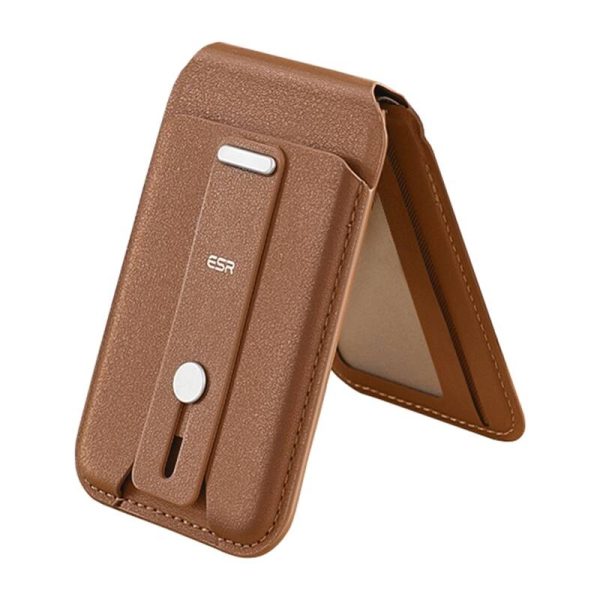 ESR magnetic wallet with stand function (brown) - Image 2