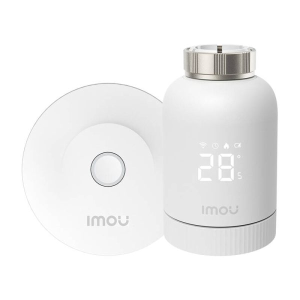 IMOU KIT-TRV1-EU-2 ZigBee thermostatic head kit with 6 adapters and gateway - Image 2