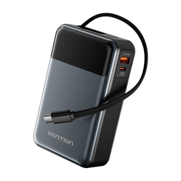 Vention USB-C powerbank 20000mAh 65W FHYB0 (black) - Image 3