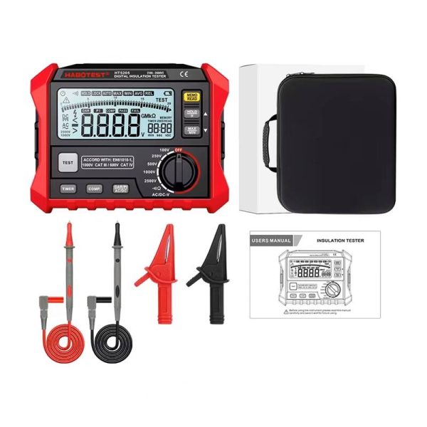 Habotest HT5205 digital insulation tester - Image 3
