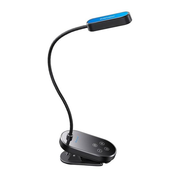 Glocusent Mini wireless light GLCSNTBL004 with clip black - Image 2