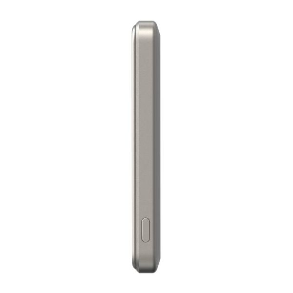 ESR Qi2 MagSlim 5000 mAh magnetic powerbank with stand (sand) — изображение 2