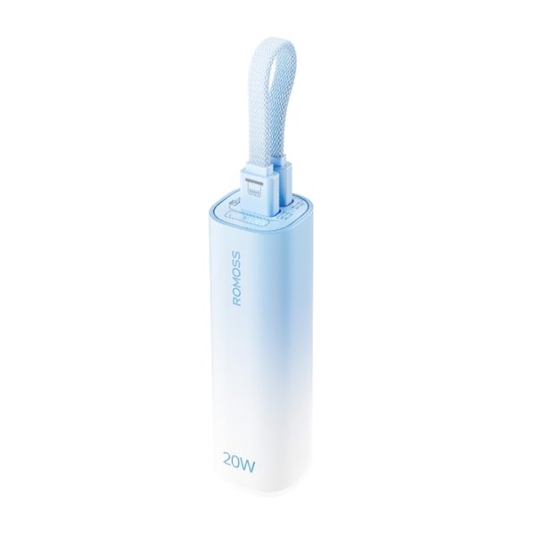 Romoss Mini Powerbank PSC05C 5000mAh 10.5W (blue) - Image 4