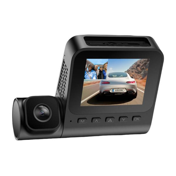 1080p front camera and 1080p indoor camera Azdome V600-2CH, G-sensor - Image 2