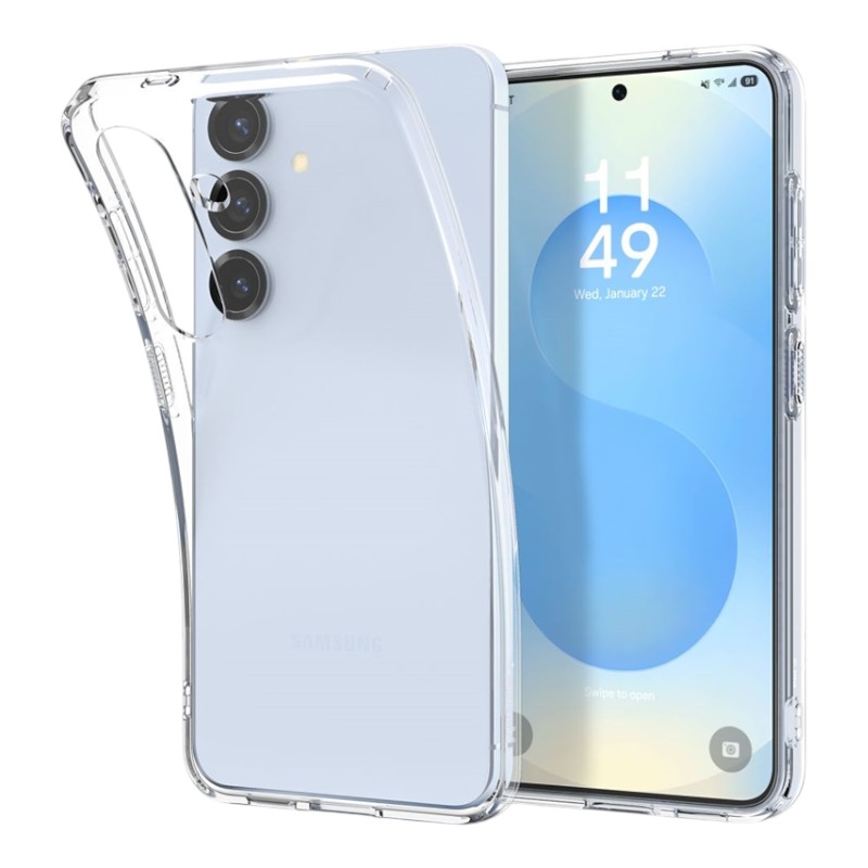 Spigen Liquid Crystal - Case for Samsung Galaxy S25 (Transparent)