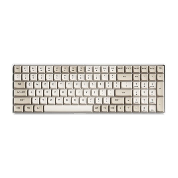 Aigo A100 Wireless Mechanical Keyboard (white)