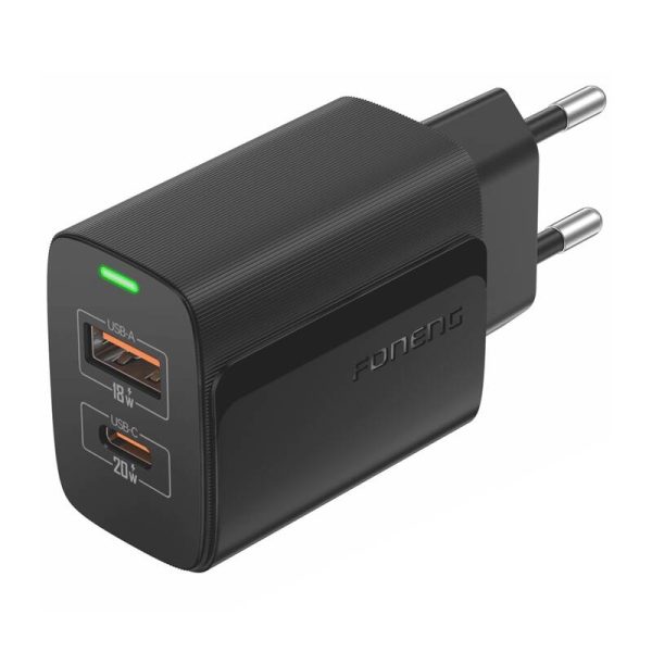 Foneng EU66 A+C 2 Charger Black - Image 3