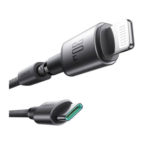 Joyroom 30W USB-C Lightning cable, 1.2m gray - Image 2