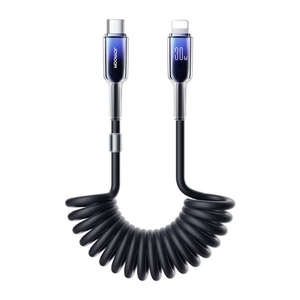 Cable USB-C Lightning Joyroom S-A43 30W 1,5m czarny