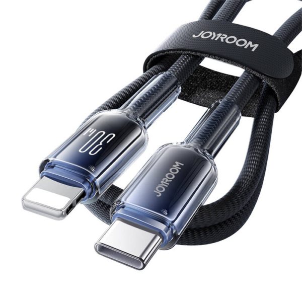 Cable USB-C Lightning Joyroom S-A42 30W 1.2m czarny - Image 3