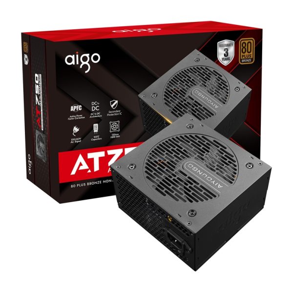 Aigo AT750 computer power supply (black) - Image 2