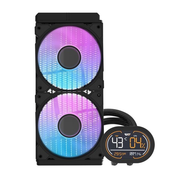 Darkflash DH240D CPU water cooler (black) - Image 3