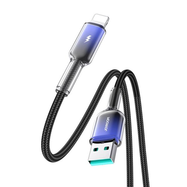 Kabel USB-A Lightning Joyroom S-A42 3A 1.2m czarny - Image 2