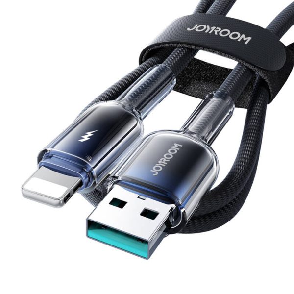 Kabel USB-A Lightning Joyroom S-A42 3A 1.2m czarny - Image 3