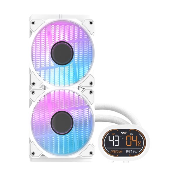 Darkflash DH240D CPU water cooler (white) - Image 3