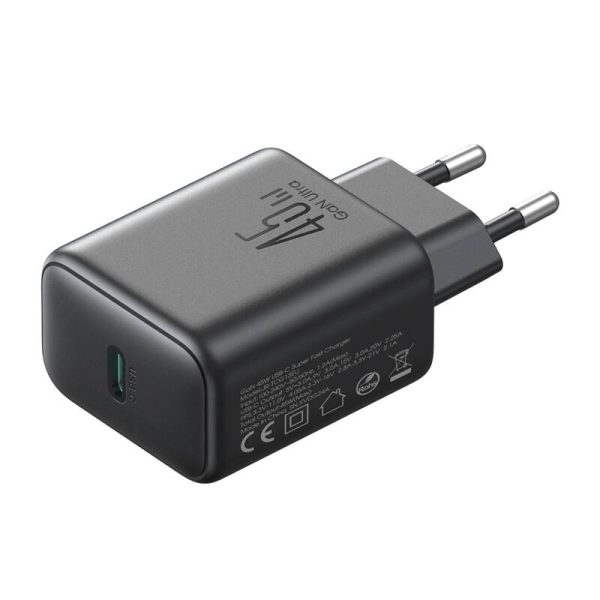 Joyroom charger JR-TCG13 45W GaN black (EU) - Image 3