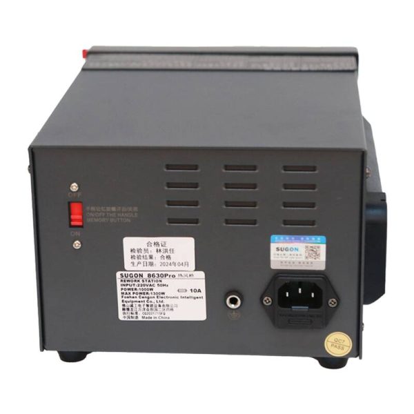 SUGON 8630pro Hot Air Soldering Station - Image 2