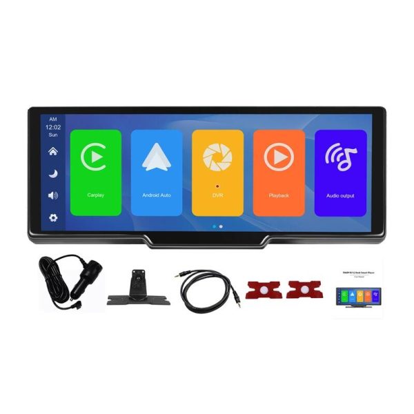 Car monitor 9.3'' Podofo A3179 Carplay&Android Auto + Camera — изображение 5
