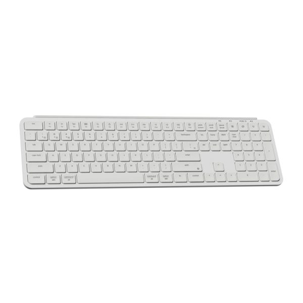 Ultra Slim Keychron B6 Pro 2.4G Wireless Keyboard (White) [B6P-K8]. - Image 2
