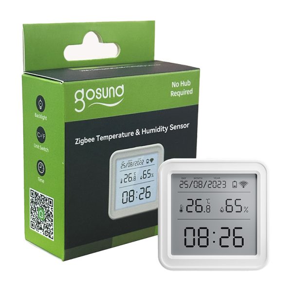Zigbee Gosund ST17 LCD smart temperature and humidity sensor Tuya - Image 6