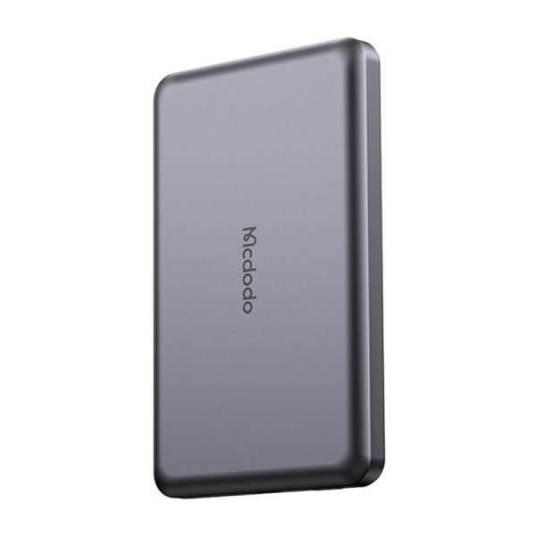 Mcdodo MC-4641 Ultra-Thin 5000mAh 1C Magnetic Powerbank, Wireless (Gold) - Image 2