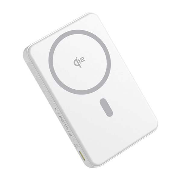Baseus Airpow2 Qi2 magnetic powerbank 10000mAh 22.5W (white) - Image 3