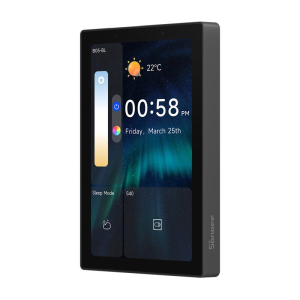 SONOFF NSPanel Pro 120 Smart Control Panel Matter WiFi/Bluetooth/ZigBee (black) - Image 2