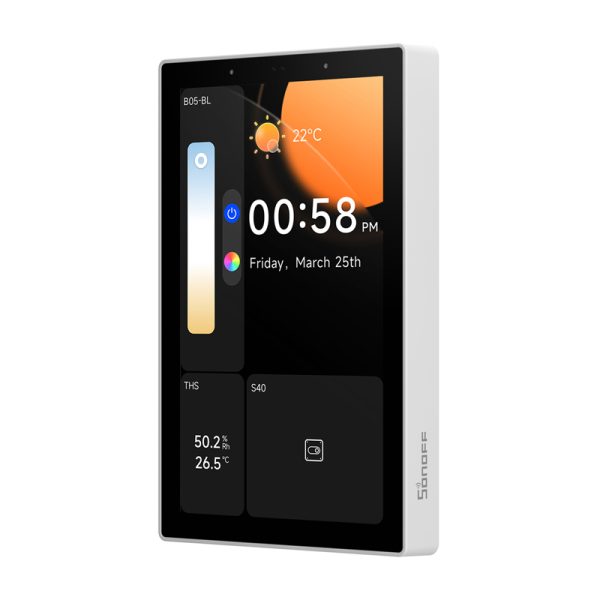 SONOFF NSPanel Pro 120 Smart Control Panel Matter WiFi/Bluetooth/ZigBee (white) - Image 2