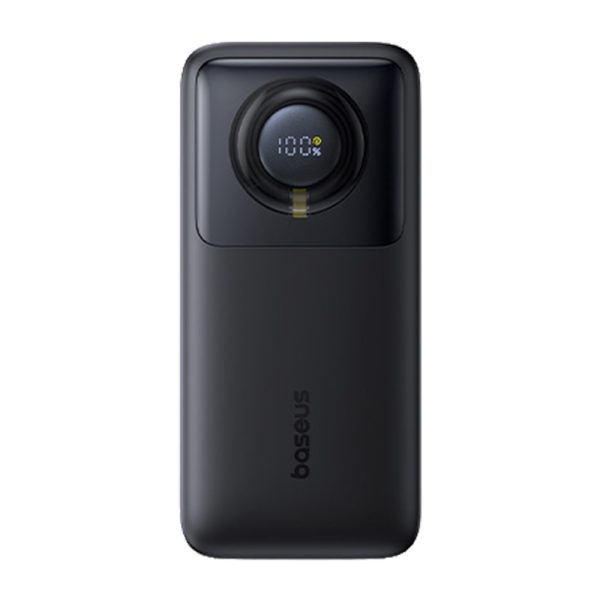 Powerbank Baseus Free2Pull 20000mAh 65W + cable (czarny)