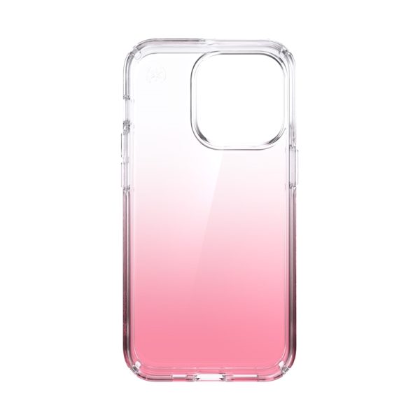 Speck Presidio Perfect-Clear + Ombre - Case for iPhone 13 Pro with MICROBAN coating (Clear/Vintage Rose) — изображение 9