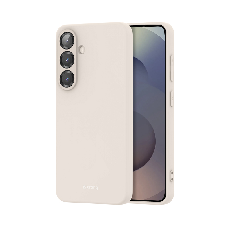 Crong Color Cover - Case for Samsung Galaxy S25 (Beige)
