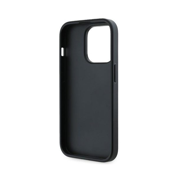 Karl Lagerfeld Diagonal Quilted Script - Case for iPhone 14 Pro Max (Black) - Image 7
