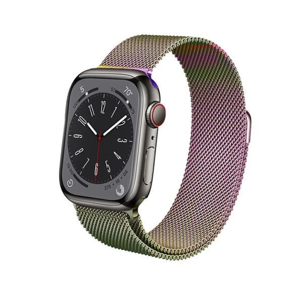 Crong Milano Steel – Stainless steel strap for Apple Watch 38/40/41/42 mm (iridescent) - Image 3