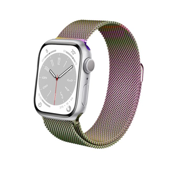 Crong Milano Steel – Stainless steel strap for Apple Watch 38/40/41/42 mm (iridescent) - Image 4