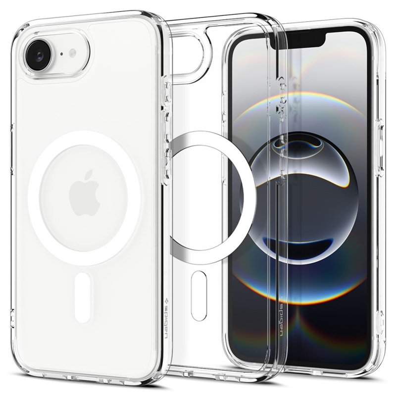 Spigen Ultra Hybrid Mag MagSafe - Case for iPhone 16e (White)