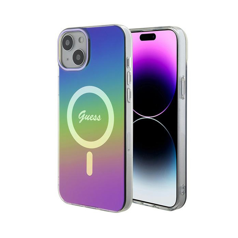 Guess IML Iridescent MagSafe - iPhone 15 Case (colour)
