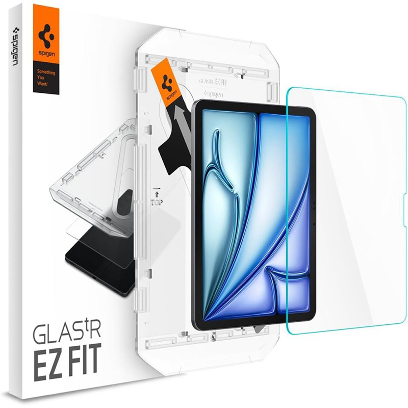 Spigen GLAS.TR EZ FIT - Tempered Glass for iPad Air 11" (M3 (2025) / M2 (2024)  (Transparent)