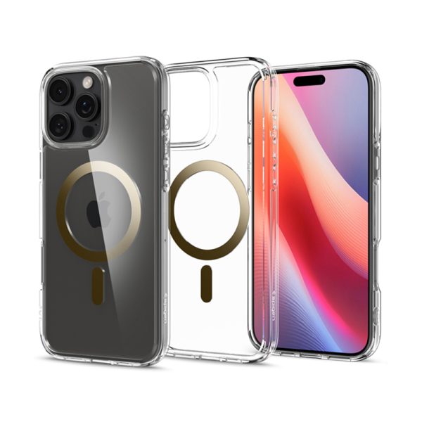 Spigen Ultra Hybrid Mag MagSafe - Case for iPhone 16 Pro Max (Gold) — изображение 2