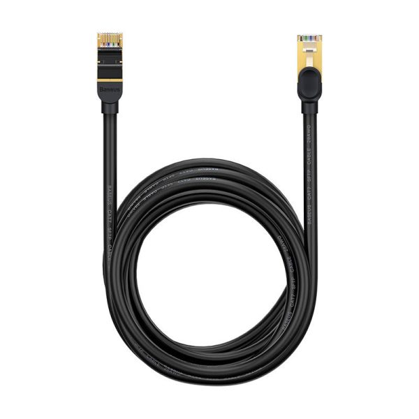 Baseus Ethernet RJ45, 10Gbps, 8m network cable (black) - Image 2