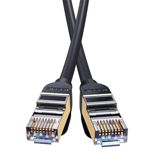 Baseus Ethernet RJ45, 10Gbps, 8m network cable (black) - Image 6