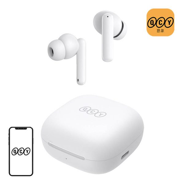 Wireless Earphones TWS QCY T13 ANC (white) - Image 2