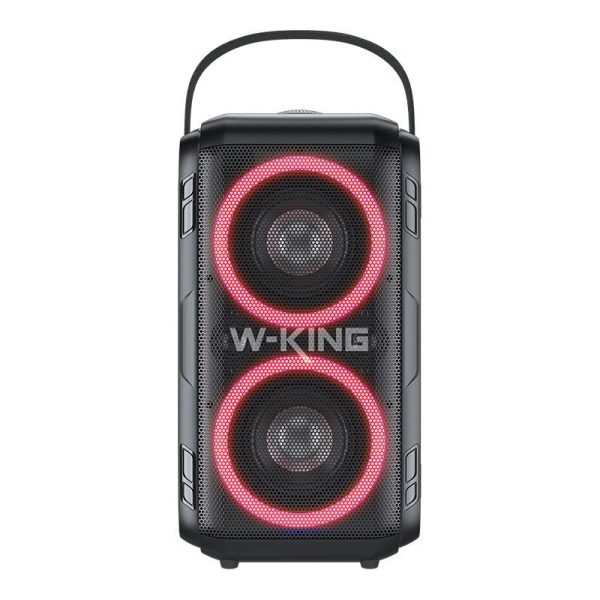 Wireless Bluetooth Speaker W-KING T9 60W (black) + microphone - Image 5