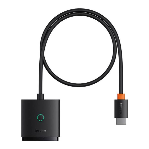 HDMI Switch Baseus  with 1m Cable Cluster Black - Image 4