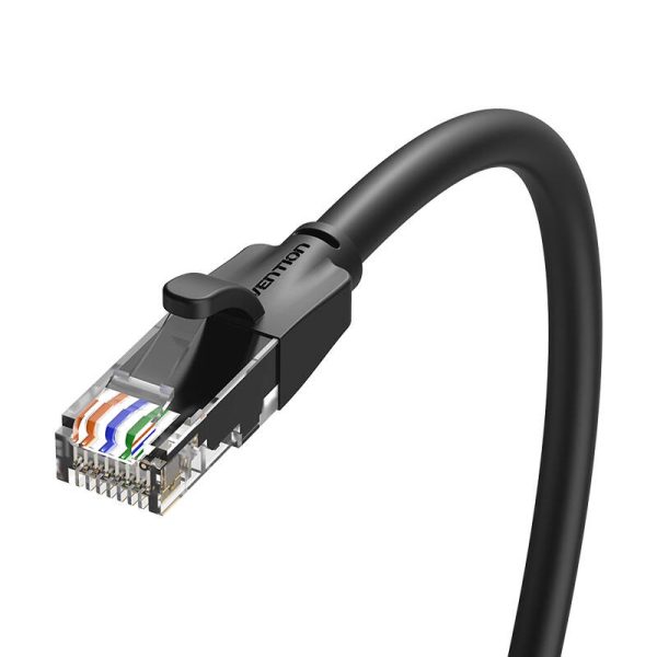 Kabel sieciowy UTP CAT6 Vention IBEBG RJ45 Ethernet 1000Mbps 1,5m czarny - Image 6